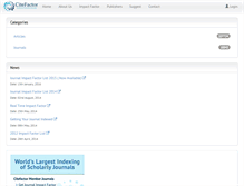Tablet Screenshot of citefactor.org